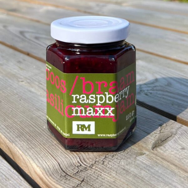 Framboos Braam Basilicum Jam - 210 gram