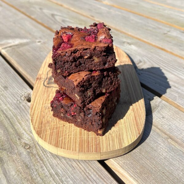 Frambozen Brownie