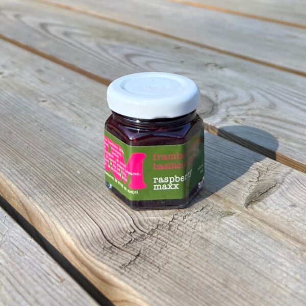 Framboos Braam Basilicum Jam - 50 gram