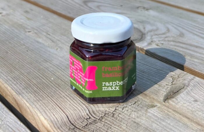 Framboos Braam Basilicum Jam – 50 gram